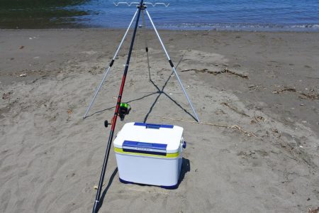 好天のキス釣り ピンギスばかり