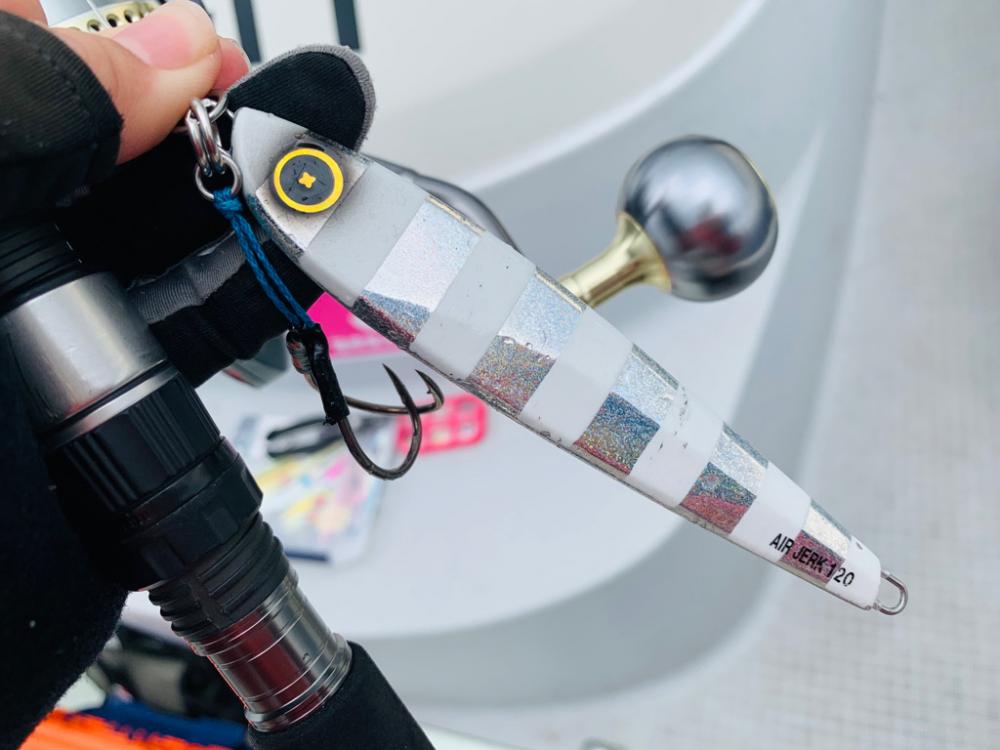 玄界灘で春のヒラマサジギング