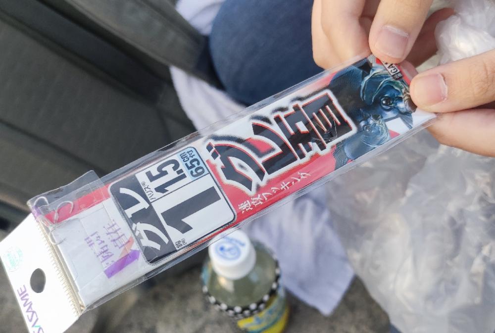 熱海港にてキンギョ釣り