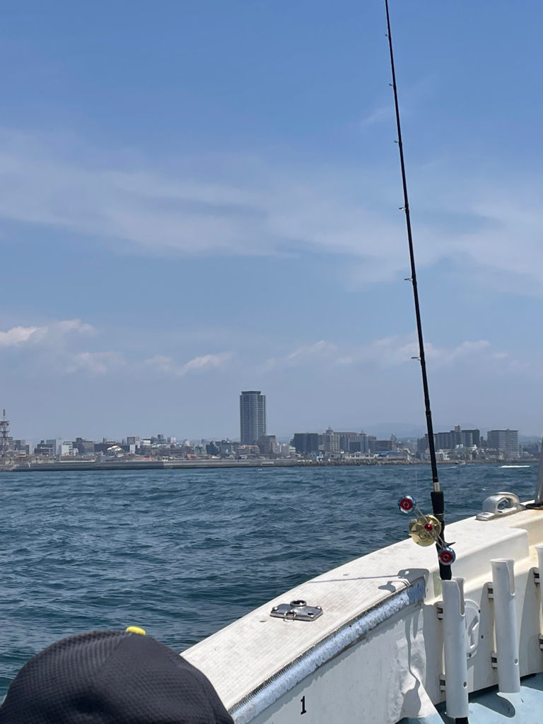 明石沖の船タコ釣り