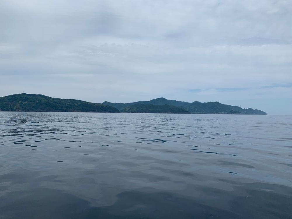 マイボートでアマダイ狙い