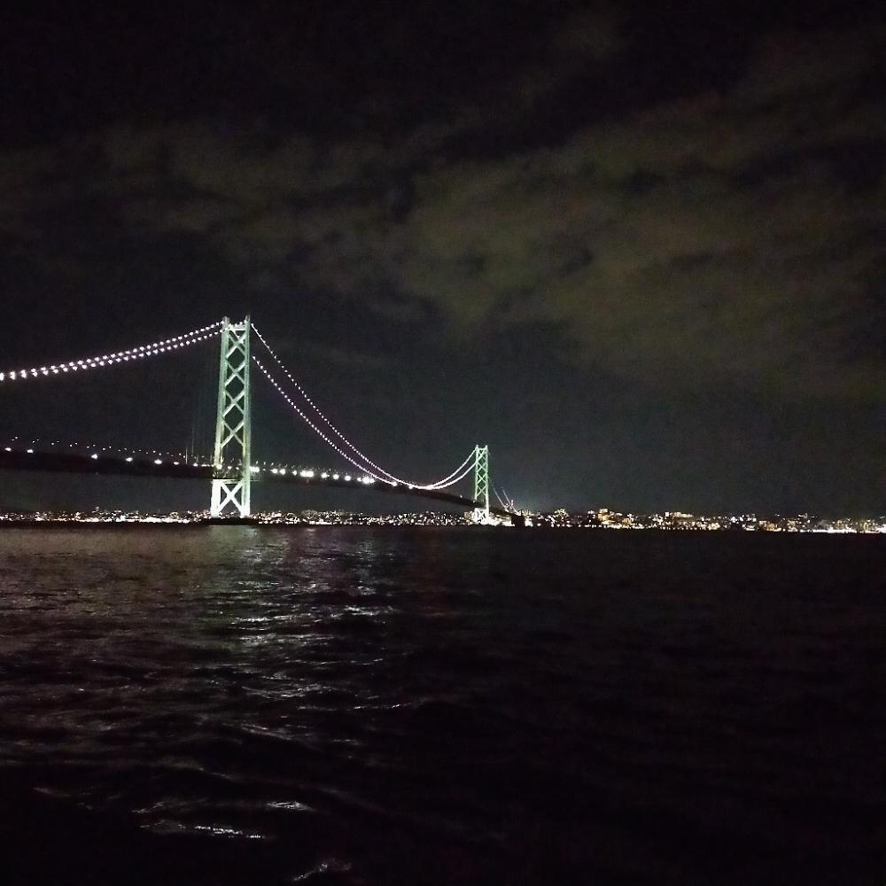 岩屋一文字で通し釣り