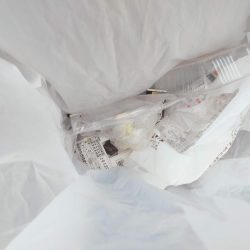 清掃活動：爆風の中で