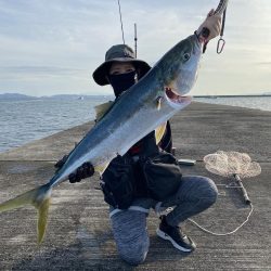 鰤90.0cm  6.5kg初ゲット❤︎