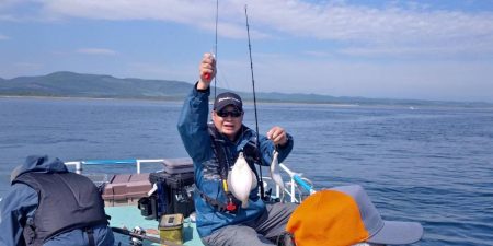 船釣りin紋別沖