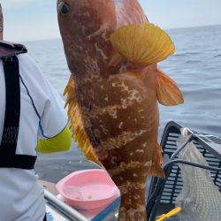 マイボートで真鯛、アコウ狙い