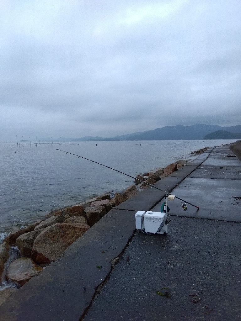 苅屋海岸のキス釣り