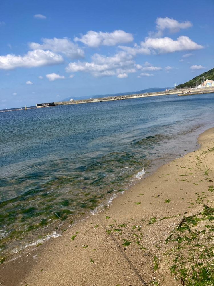 須磨海岸キス狙い