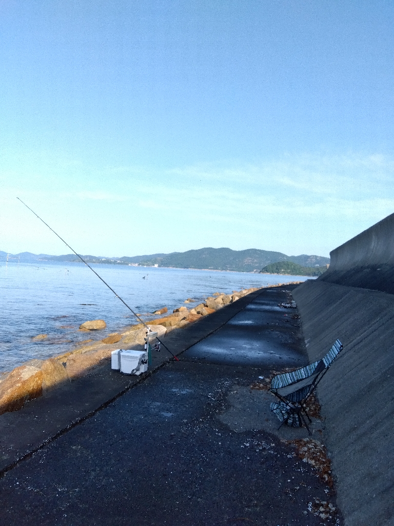 苅屋海岸のキス釣り