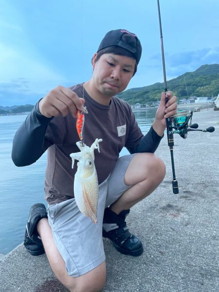 夕まずめ1時間エギング