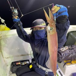 鳥取沖でイカメタル