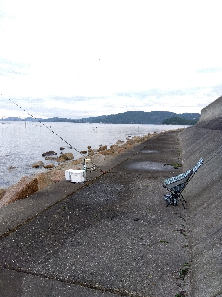 苅屋海岸のキス釣り