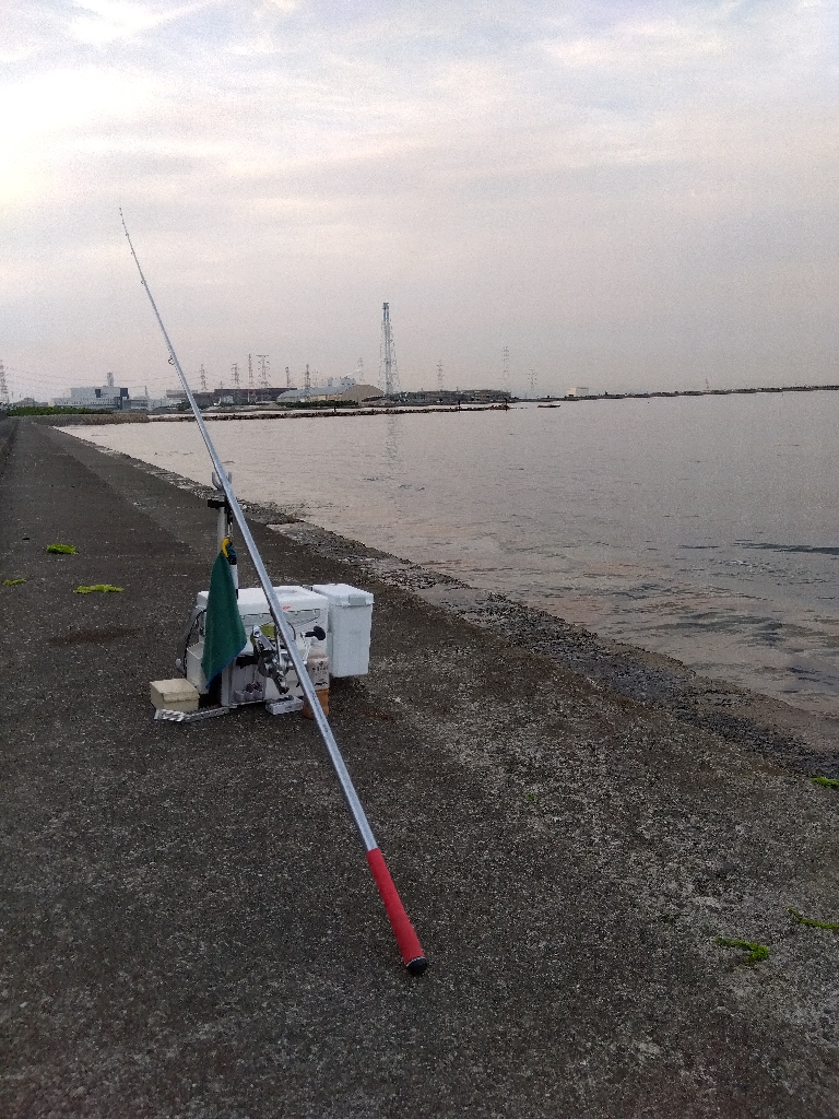 大塩海岸のキス釣り
