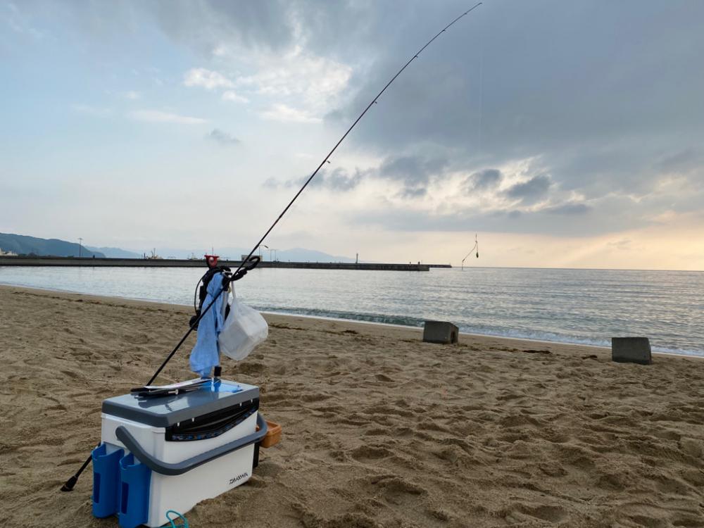 大浜公園でキス釣行