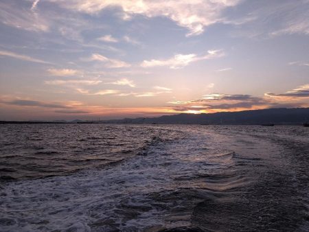 武庫川一文字で落とし込み釣り