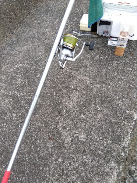 大塩海岸のキス釣り