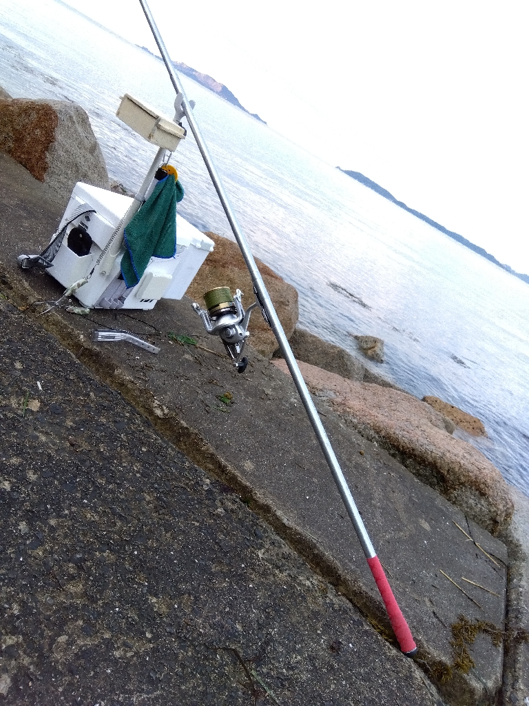 苅屋海岸のキス釣り