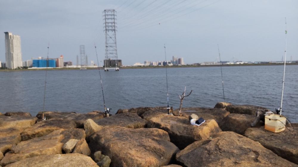 淀川うなぎ釣り