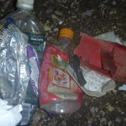 清掃活動：巻きシャッド