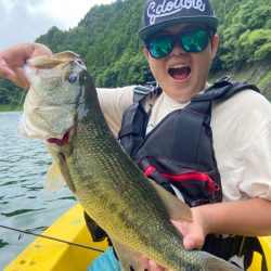 正木ダムへミニボート釣行