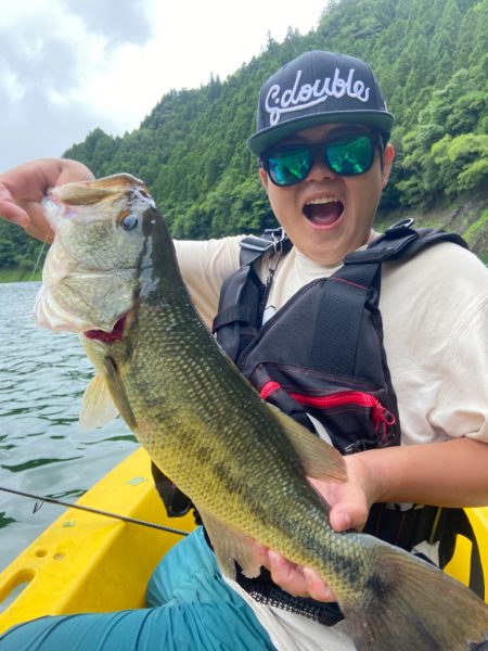 正木ダムへミニボート釣行