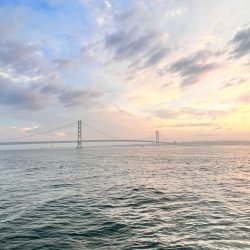 ショアジギング　餌釣り　岩屋一文字