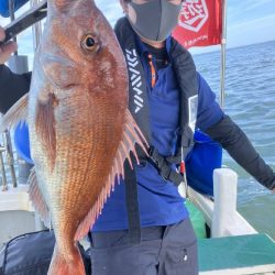 久々のタイラバでマダイ