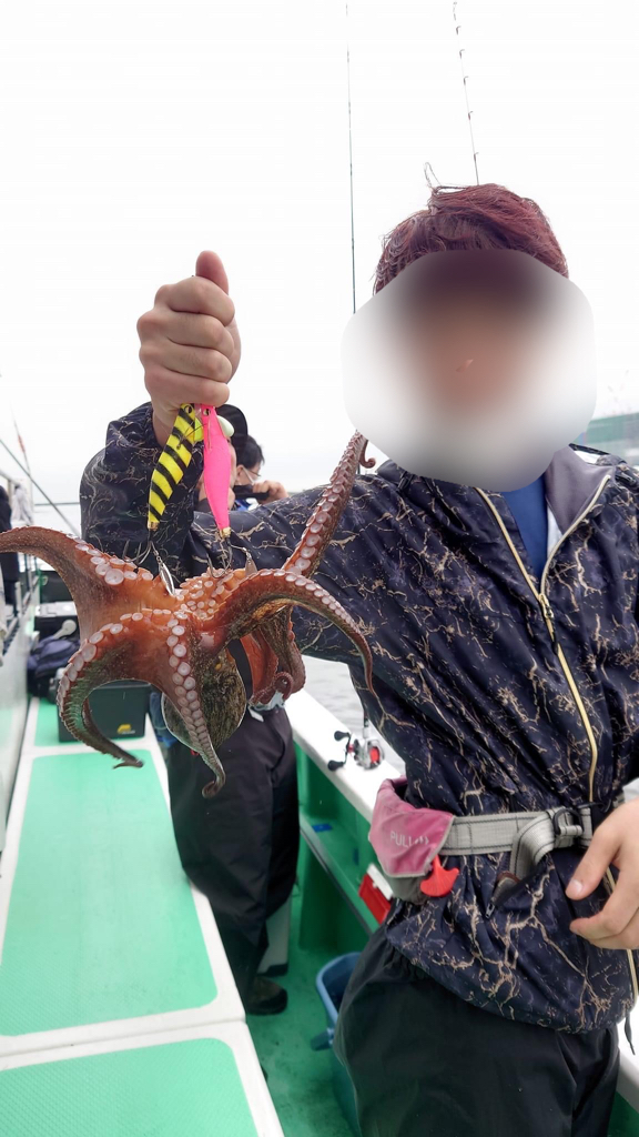 林遊船さんでヌルヌルマダコ！