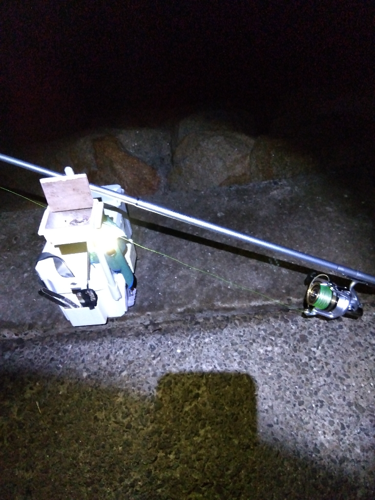 苅屋海岸のキス釣り