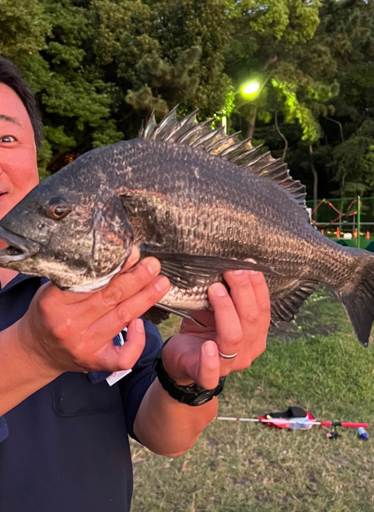 ハゼクラにチヌが