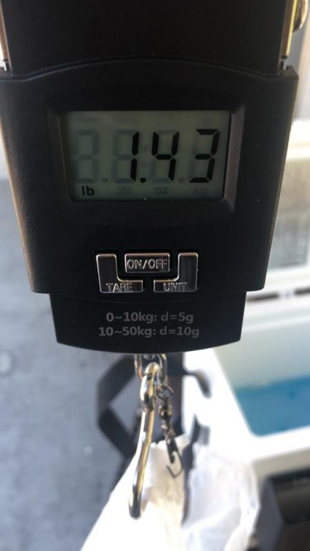 待望のキロアップ!