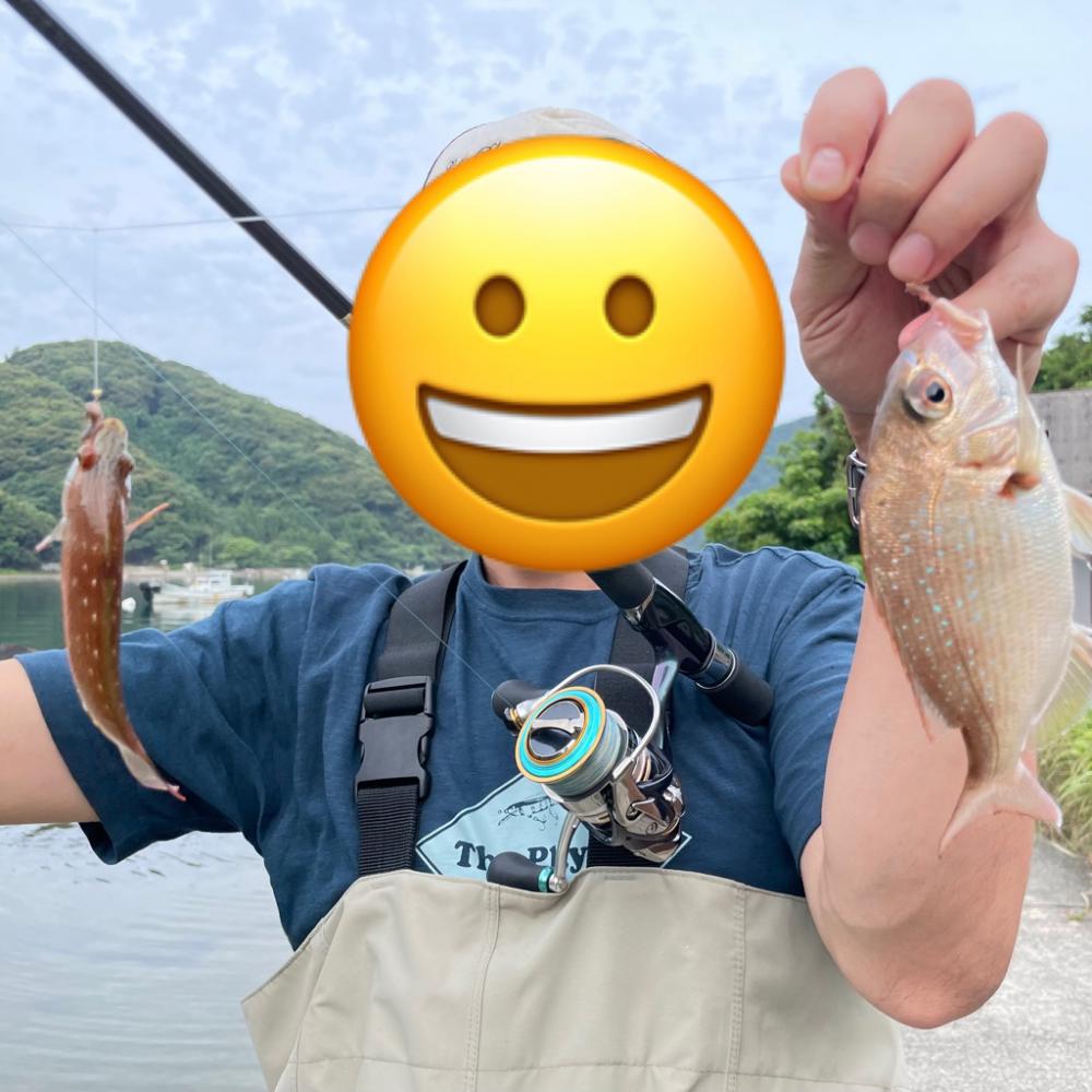 エギロッドでキスちょい投げ