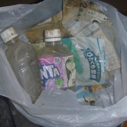 清掃活動：戻り梅雨バス