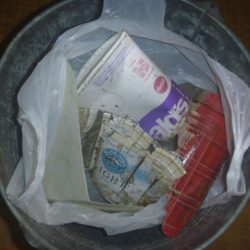 清掃活動：濁りバス