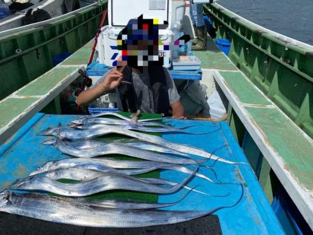 初めての船テンヤ 太刀魚釣り