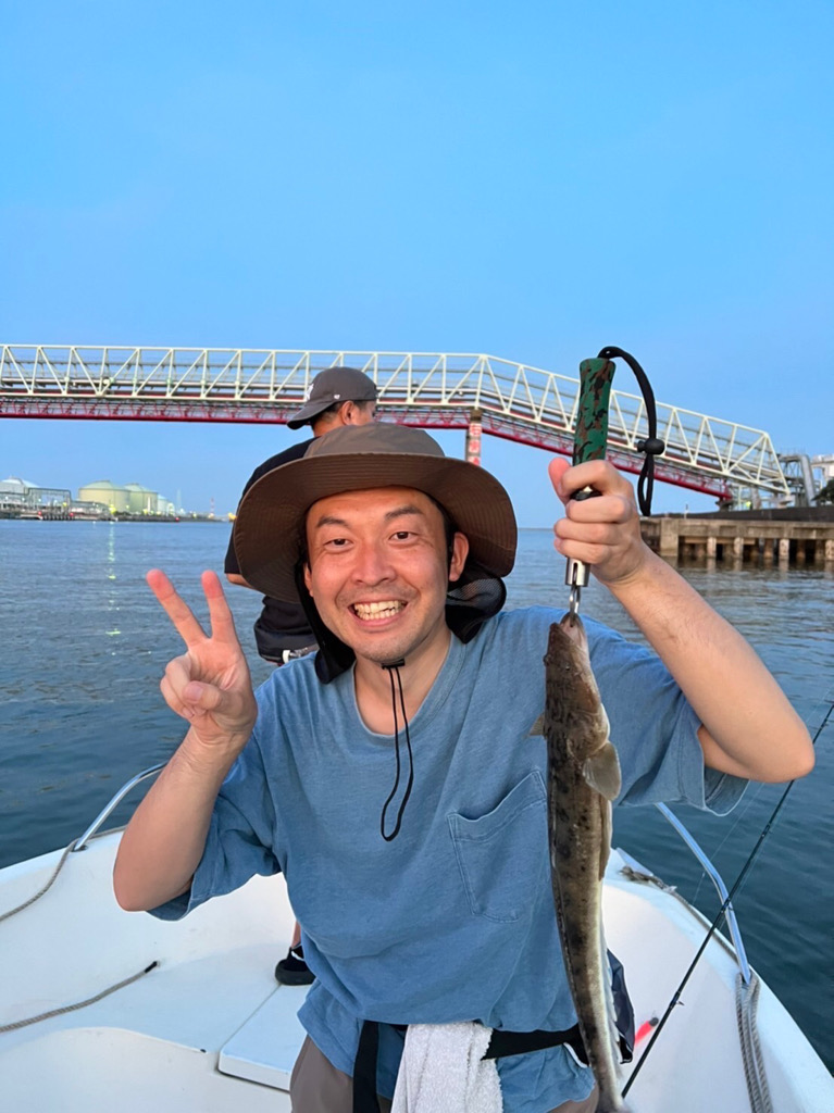 初めてのマゴチからのワタリガニ