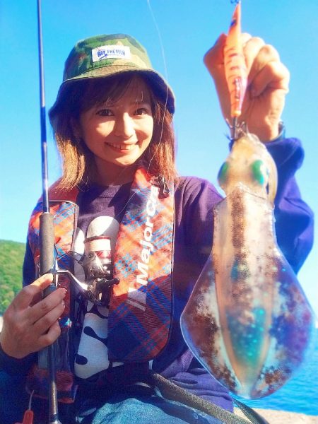 【餌木蔵スケスケカラー】宇和海デイエギング…