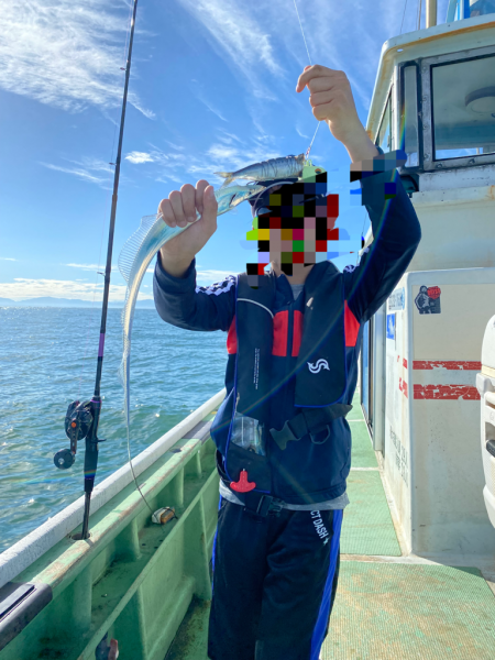初めての船テンヤ 太刀魚釣り