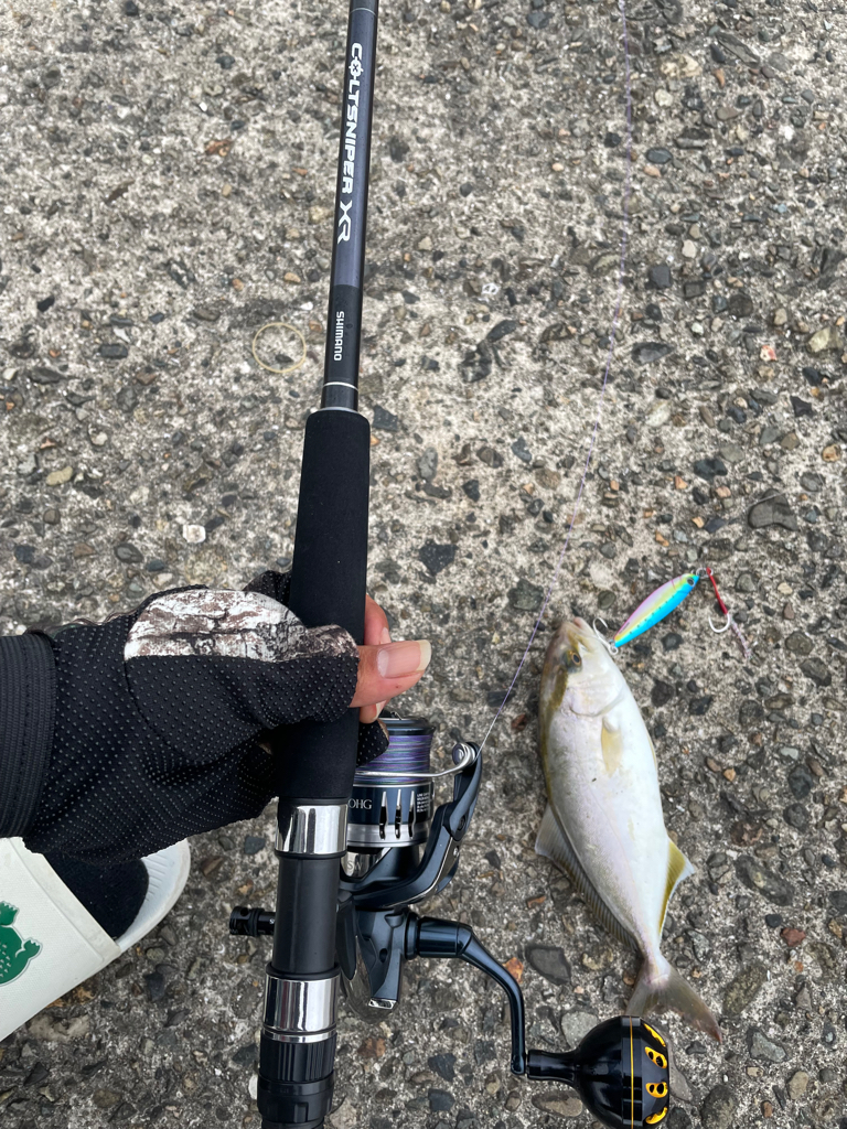 爆風のショアジギング