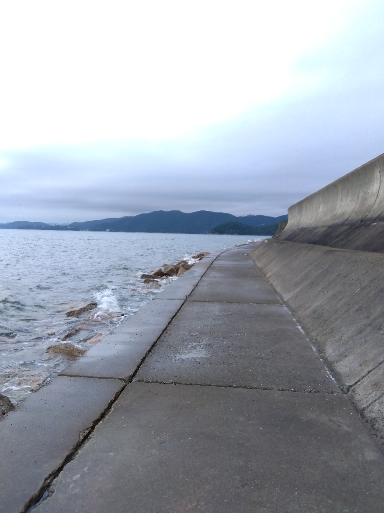 苅屋海岸のキス釣り
