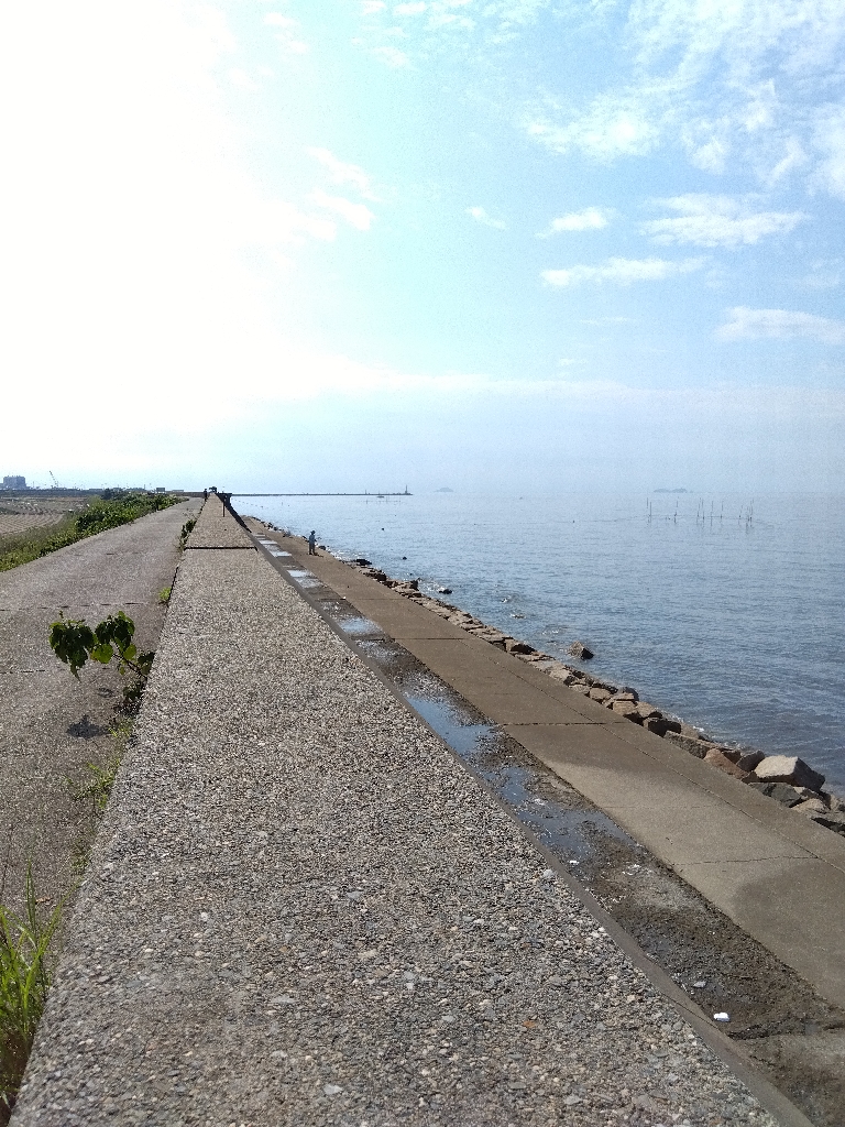 苅屋海岸のキス釣り