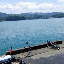 初めて釣った(笑)