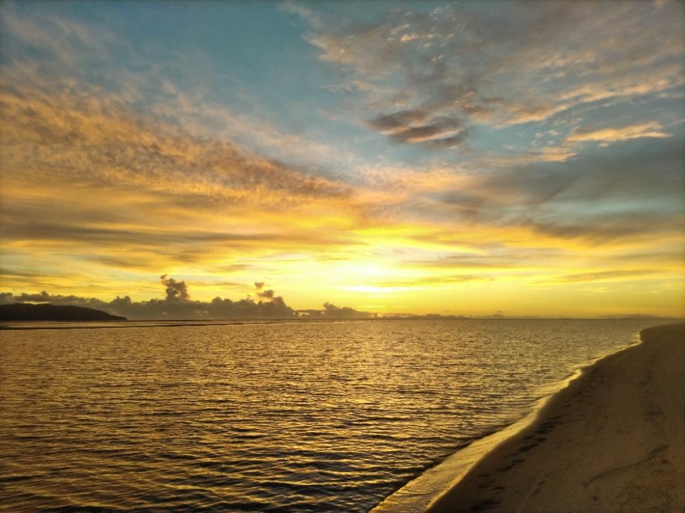 夕暮れのマゴチ