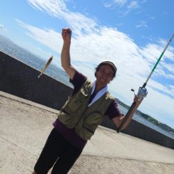 キスのチョイ投げ