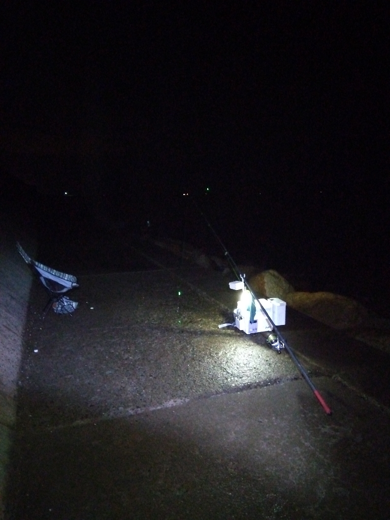 苅屋海岸のキス釣り