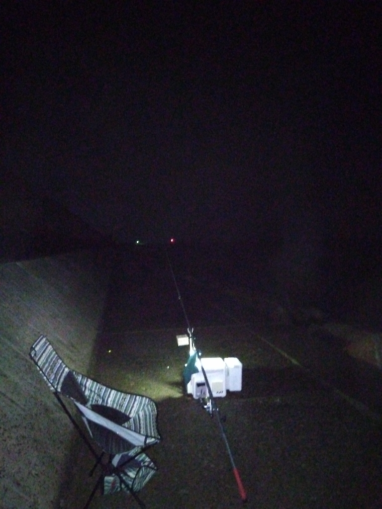 苅屋海岸のキス釣り