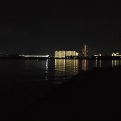 海の色がコーヒー牛乳