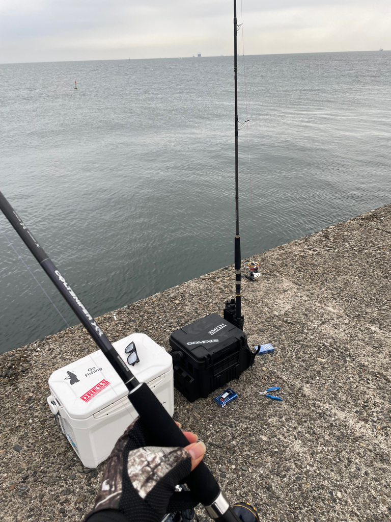 爆風のショアジギング