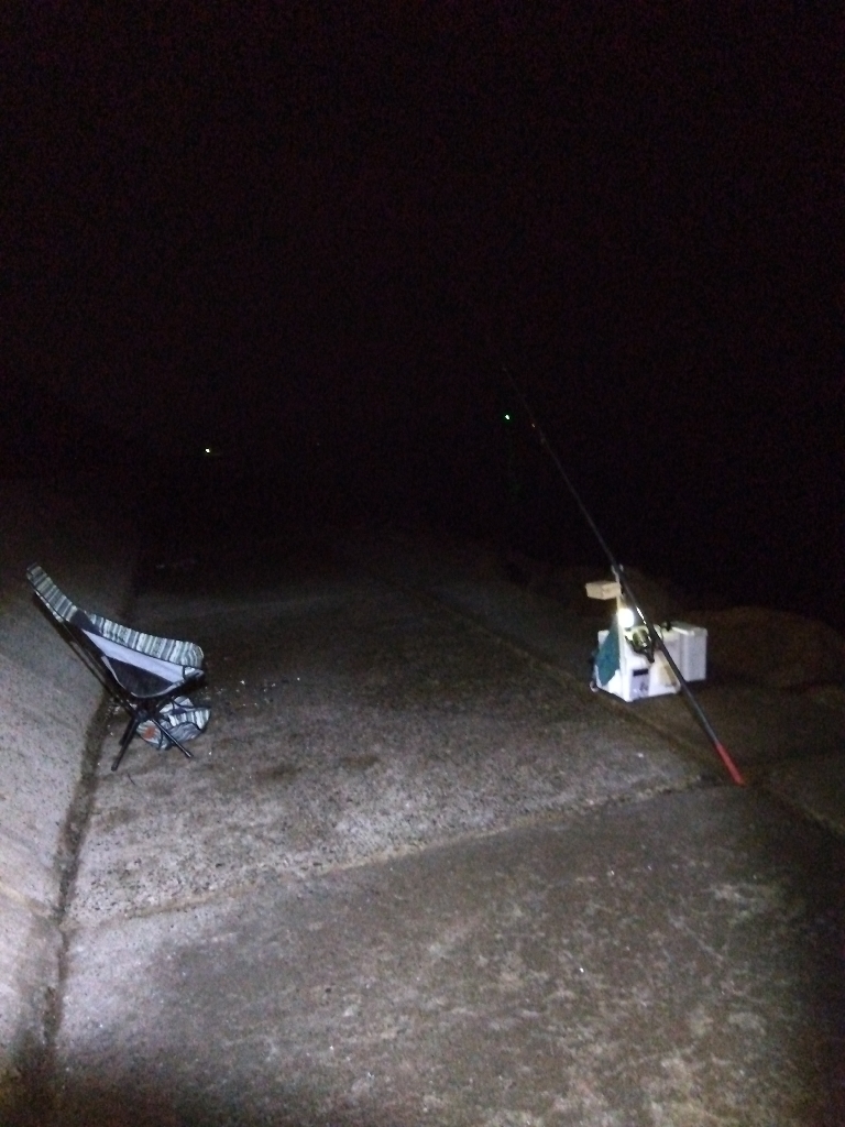 苅屋海岸のキス釣り