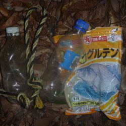 清掃活動：増水中